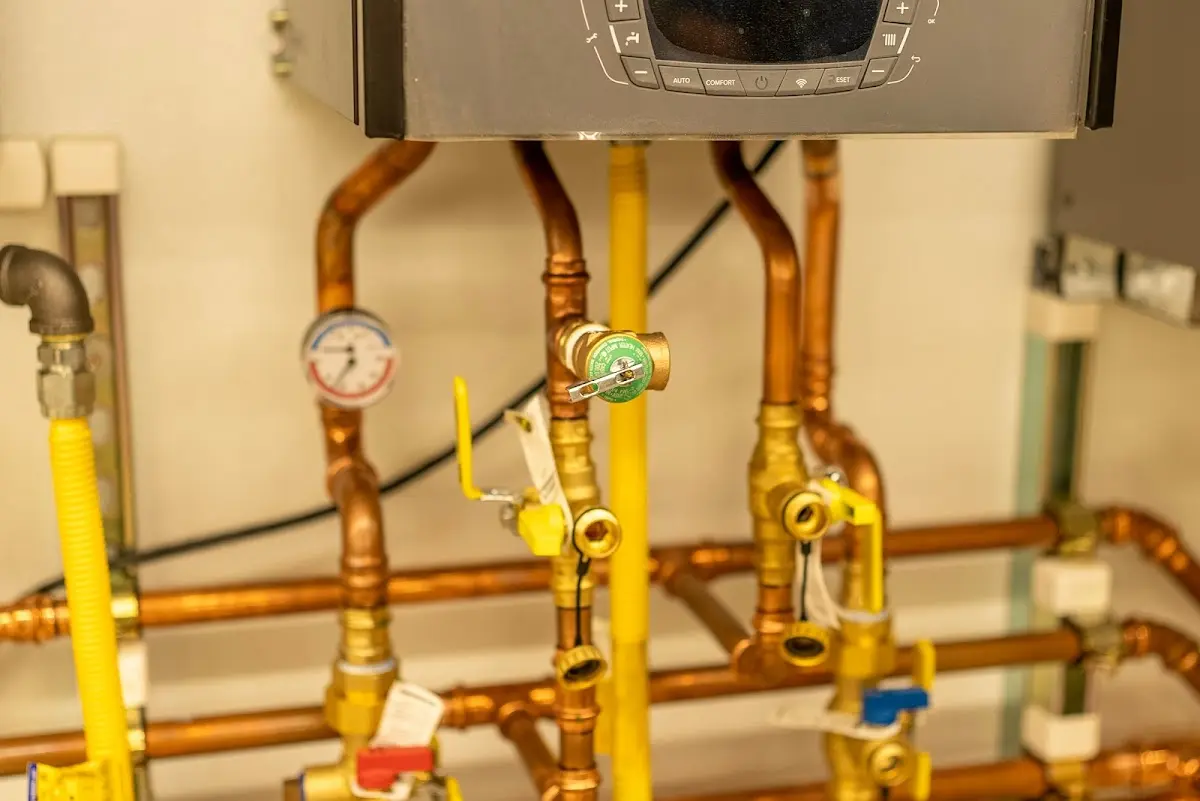 Licensed technician providing Water Heater Installation for a homeowner in Pimmit Hills